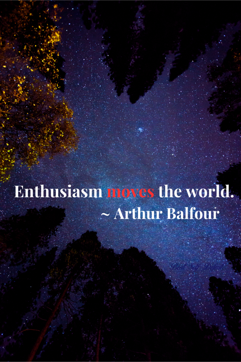 Enthusiasm moves