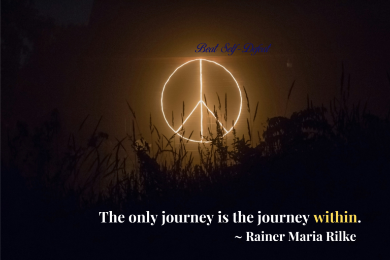 The only journey is the journey within